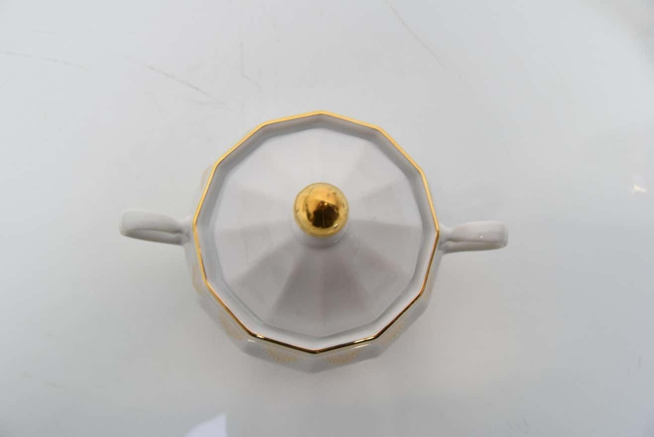 photo vinterior Set Porcelain For Tea Or Coffee,Carlsbad Porcealin By Company Epiag D.F.