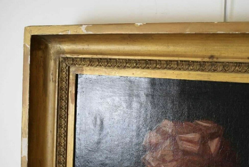 1200.0 Portrait Of A Lady Oil On Canvas In Giltwood Frame photo