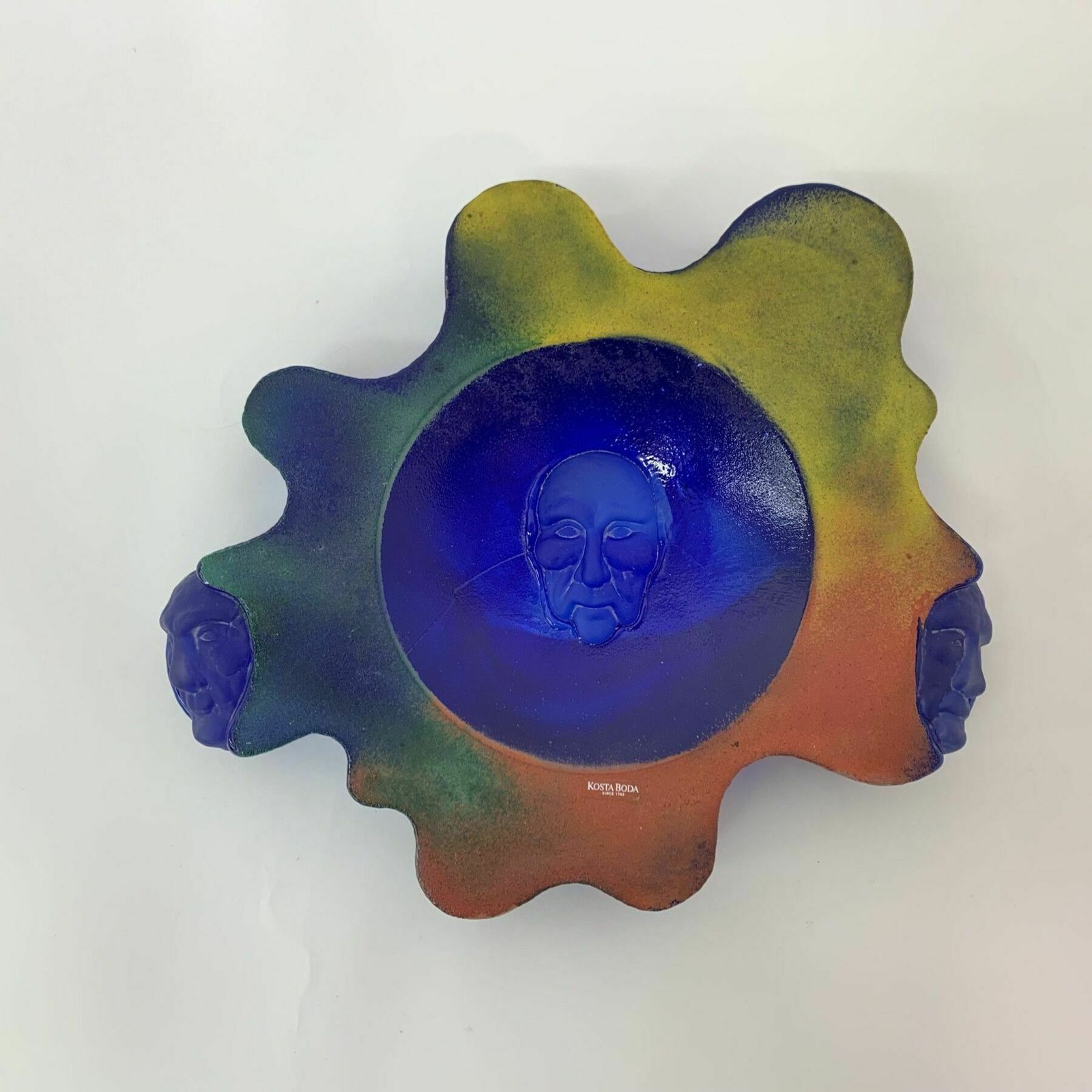 Rare Kjell Engman For Kosta Boda Bowl , 1980’s