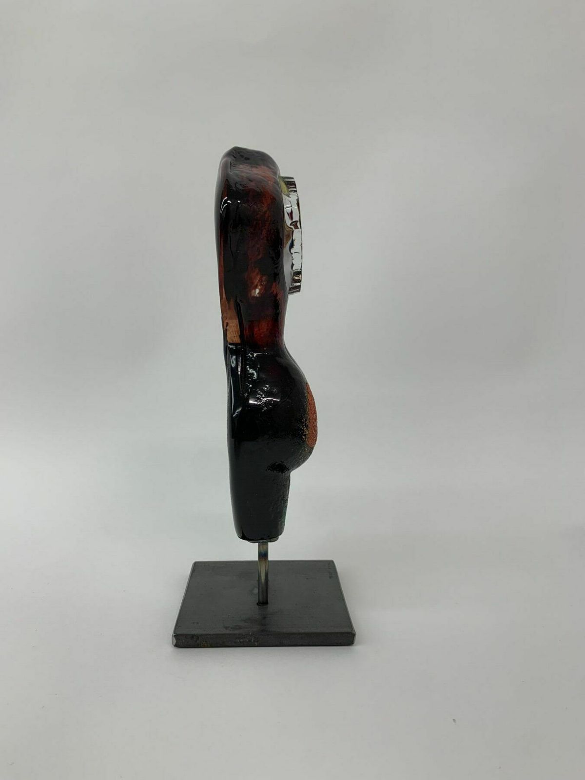 Zeldzaam Kjell Engman Voor Kosta Boda Sculptuur, Jaren 1980 photo Kunst
