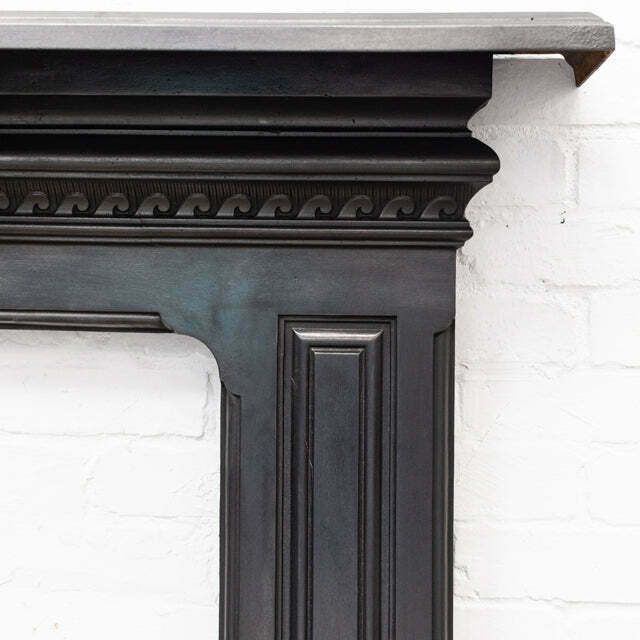 Antique Late Victorian Cast Iron Fireplace Surround photo 2000.0