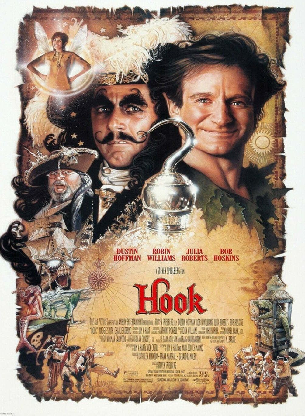 Hook Original Vintage Poster, 1990s
