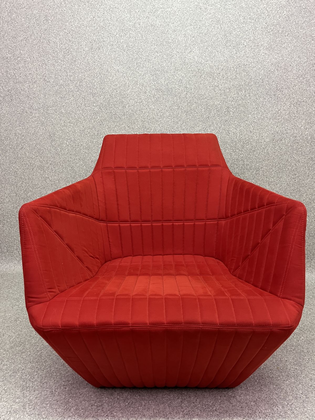 Ligne Roset Red Facett Armchair Design By R. & E. Bouroullec photo Furniture