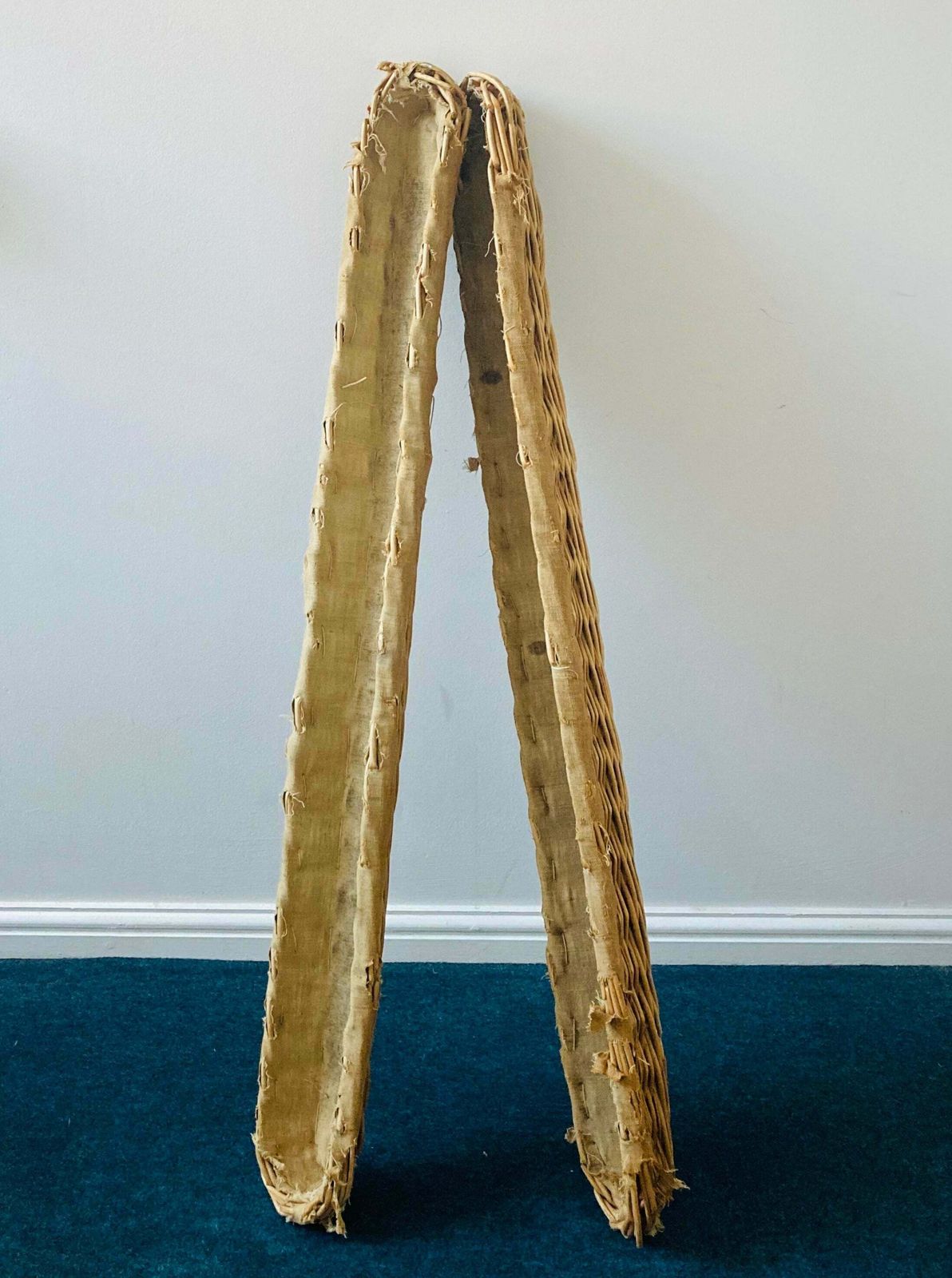 Vintage French Baguette Basket