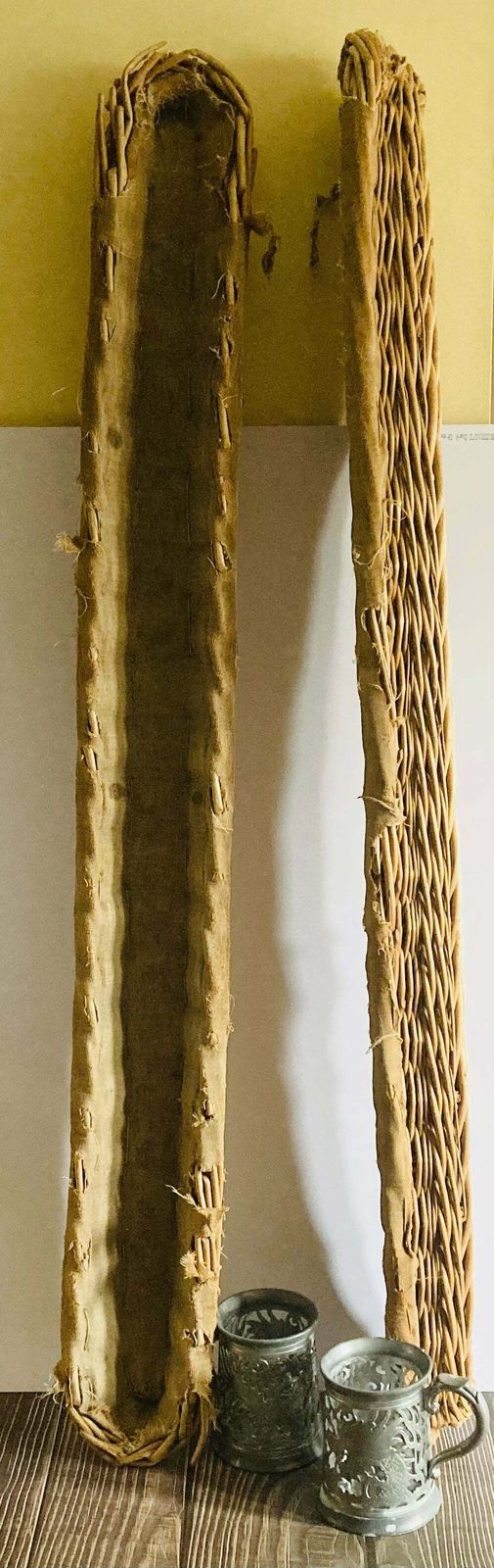 Vintage French Baguette Basket photo for sale
