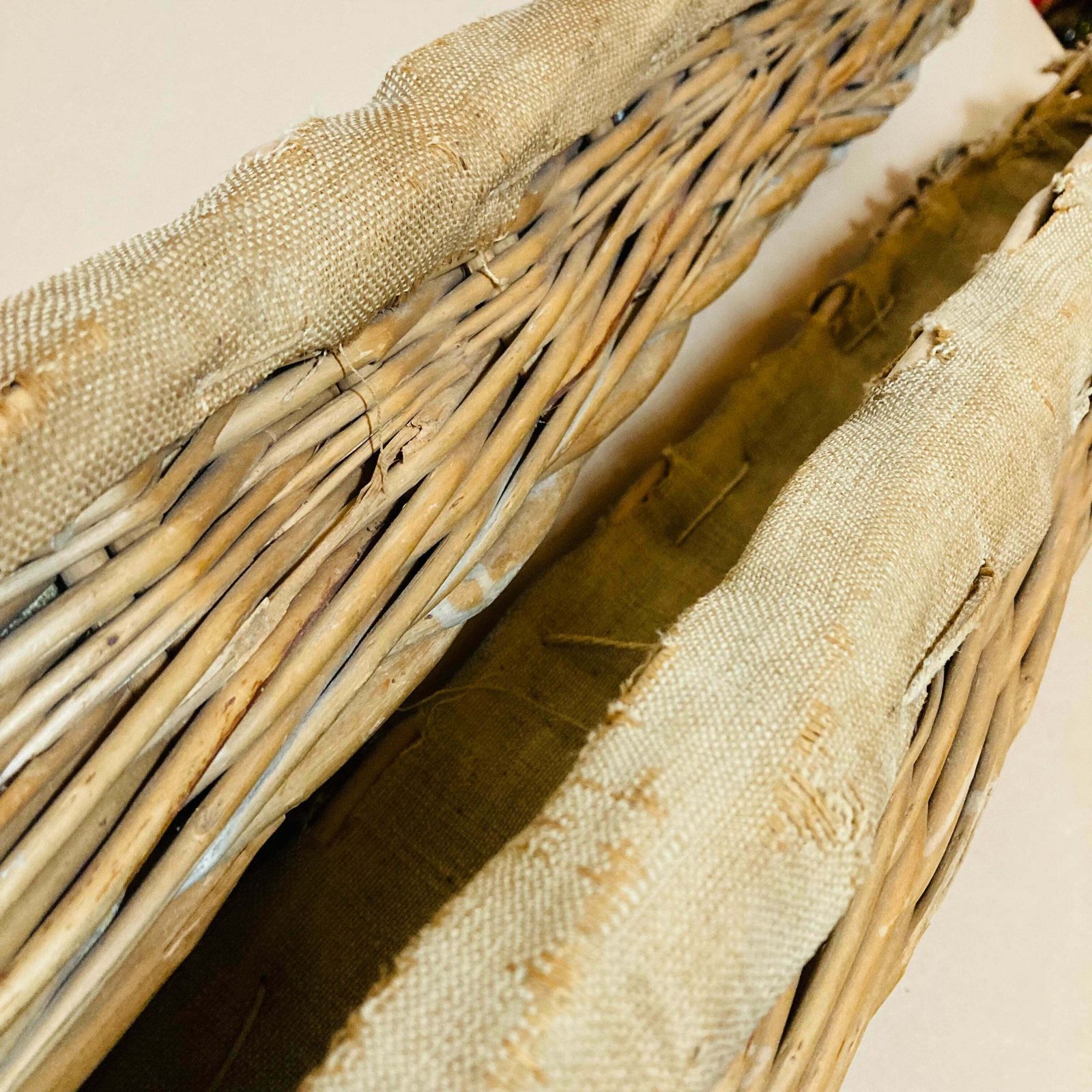 Vintage French Baguette Basket photo buy