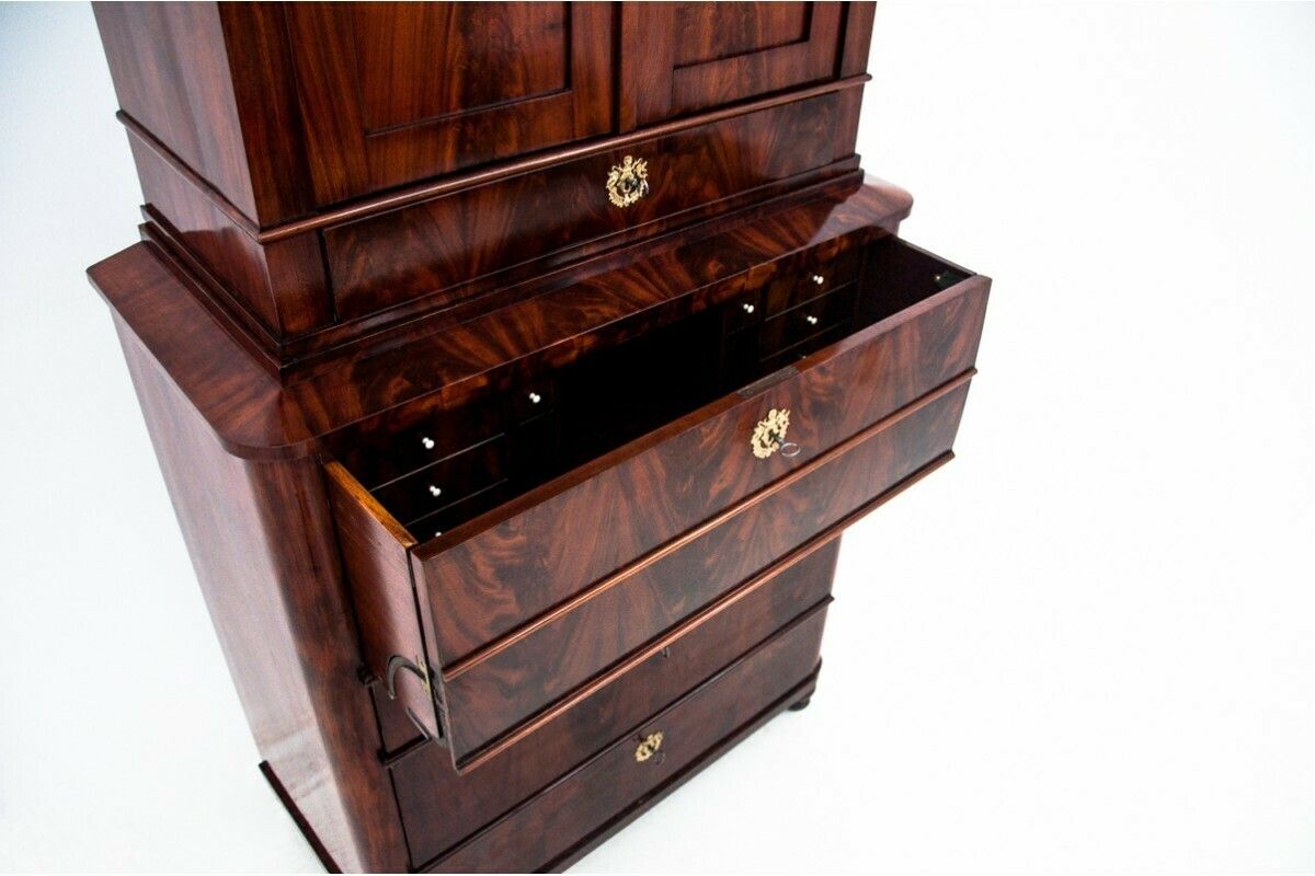 Antique Secretary From Around 1880, Northern Europe. photo Furniture