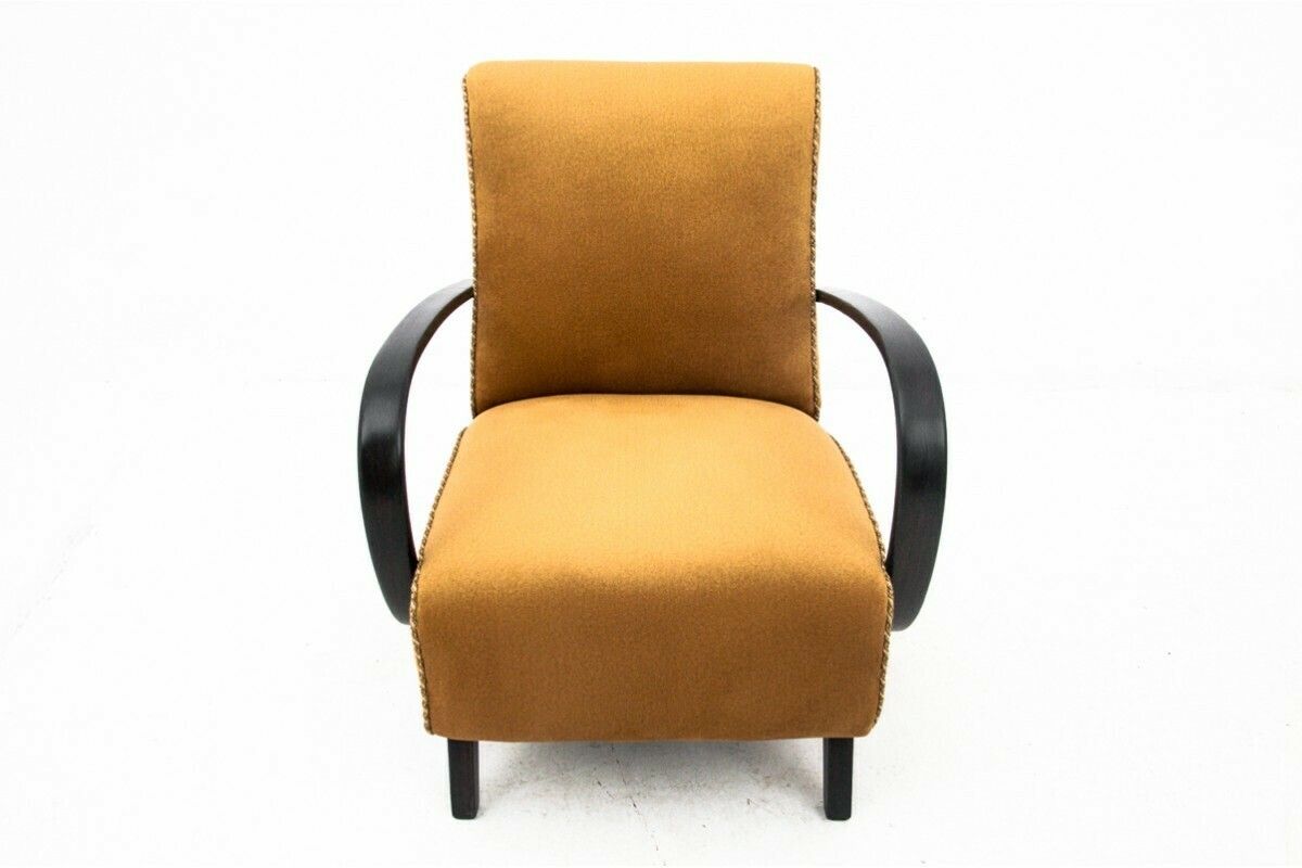 Pair Of Art Deco Armchairs, Designed By J. Halabala, Czech Republic, 1930s. After Renovation. photo 2117.0