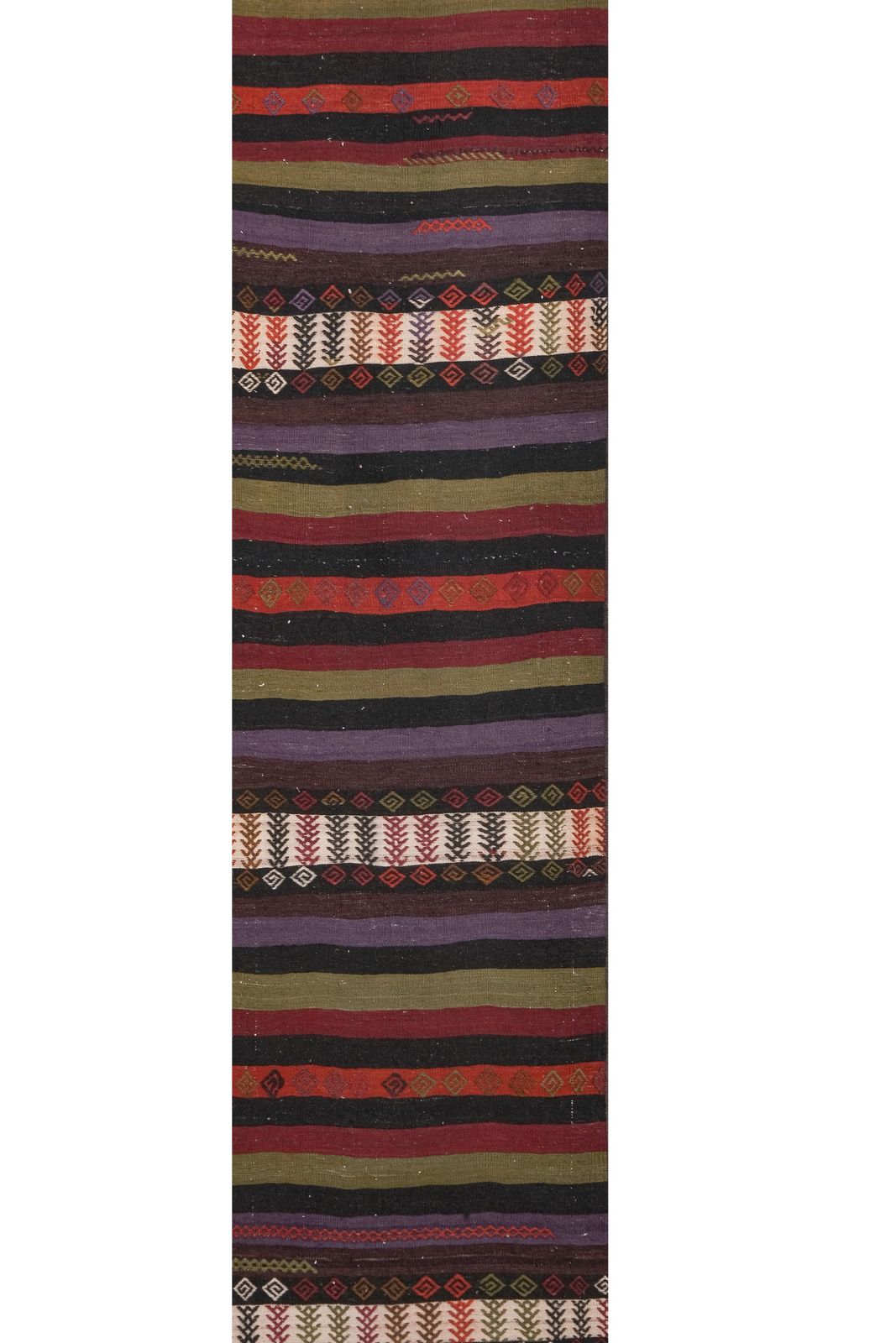 Vintage Extra Long Turkish Kilim Runner 2' X 25'4'' photo for sale