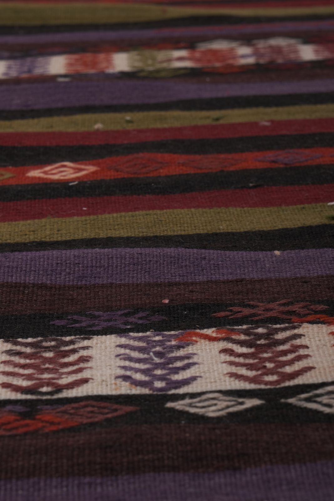 Vintage Extra Long Turkish Kilim Runner 2' X 25'4'' photo 1200.0