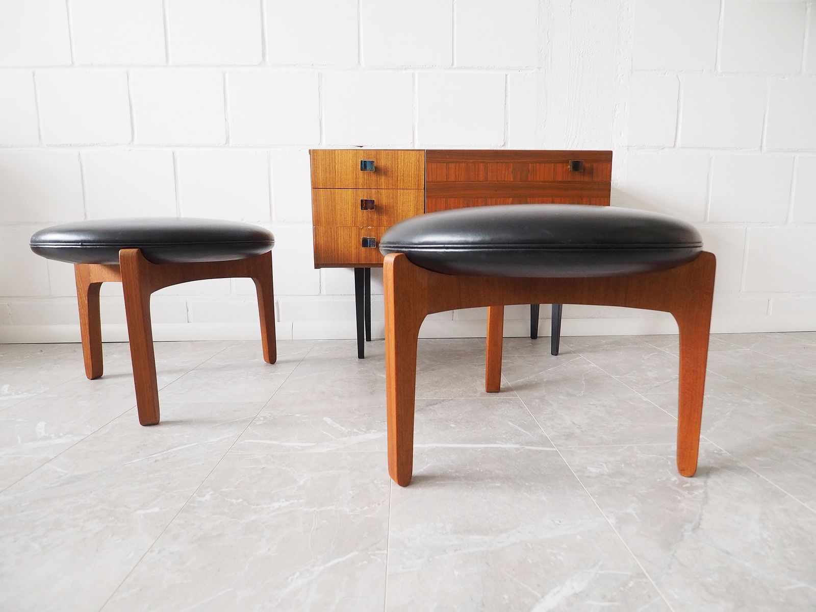 Teak Stool By Sven Ellekaer For Christian Linneberg, Denmark 1960s photo furniture