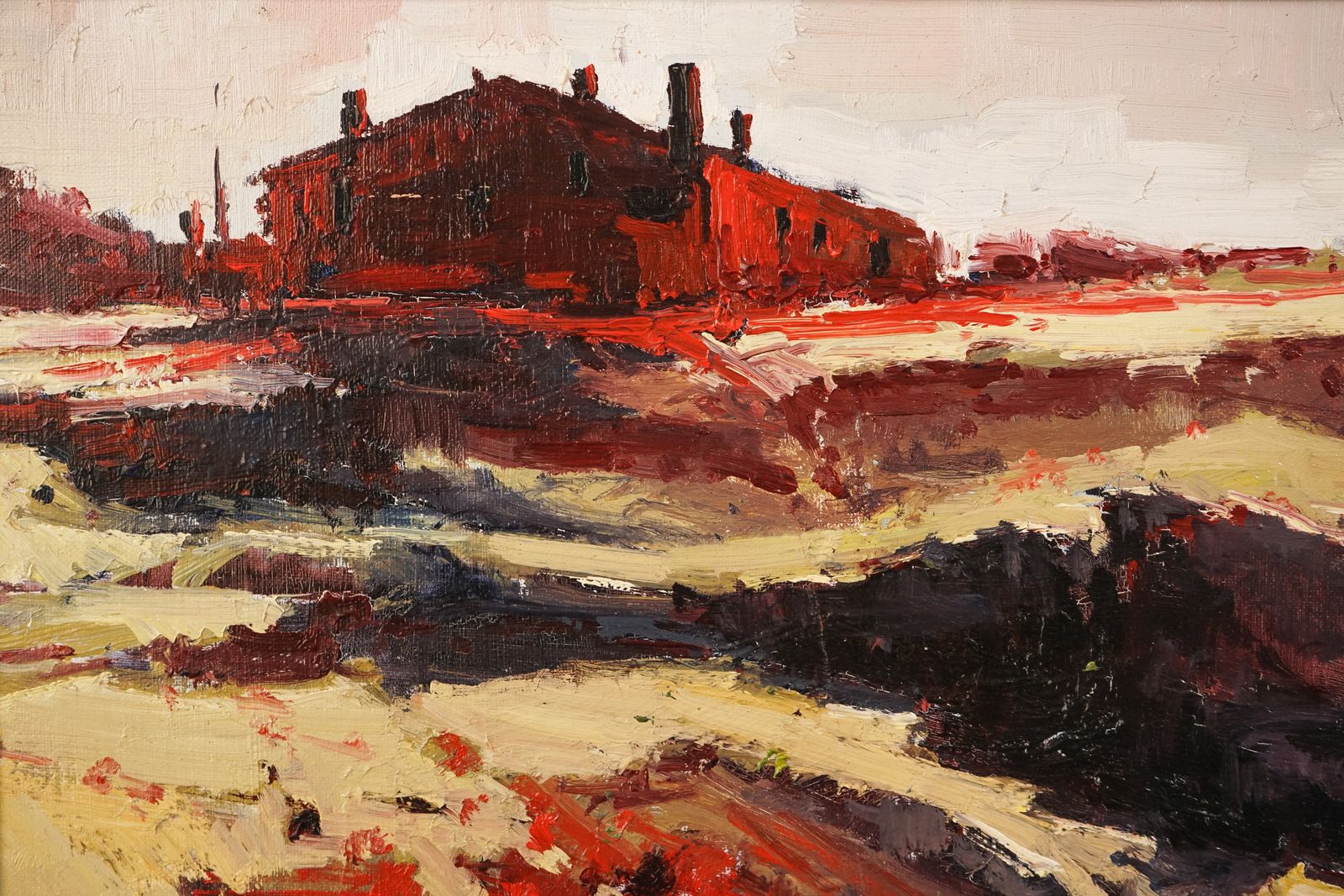 Ernest Julien Malla   Fauve Post Impressionist Influenced Landscape photo Art