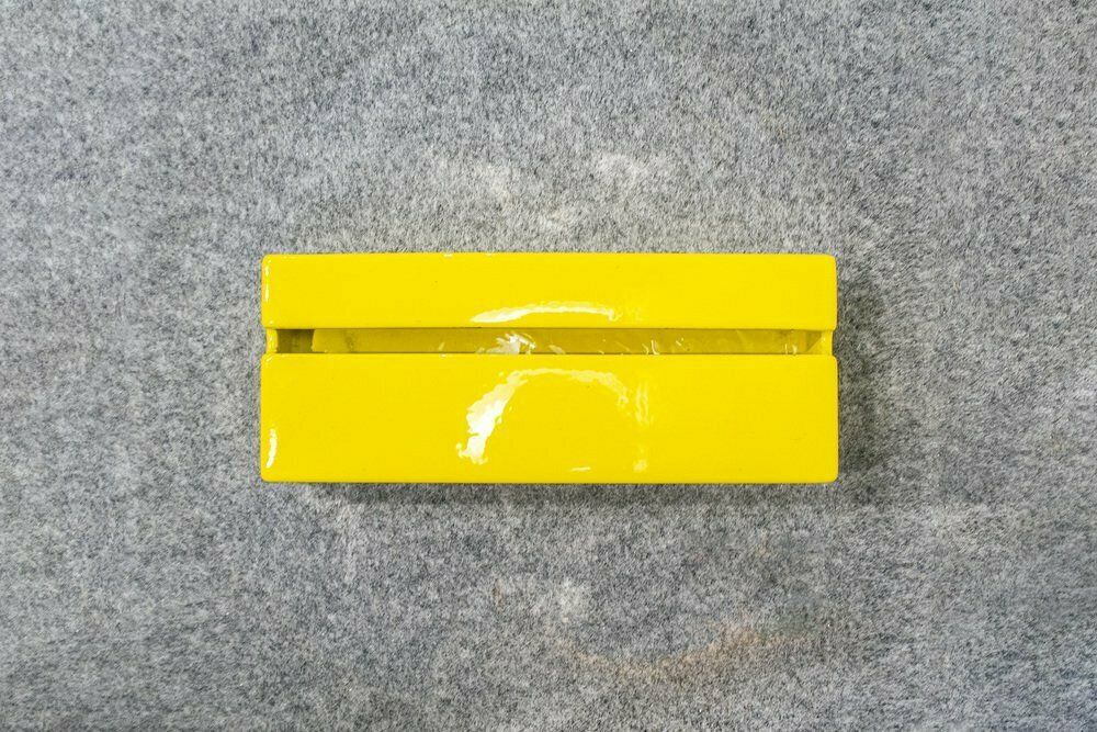Yellow Ceramic Vase By Gabbianelli, Italy, 1970s photo for sale