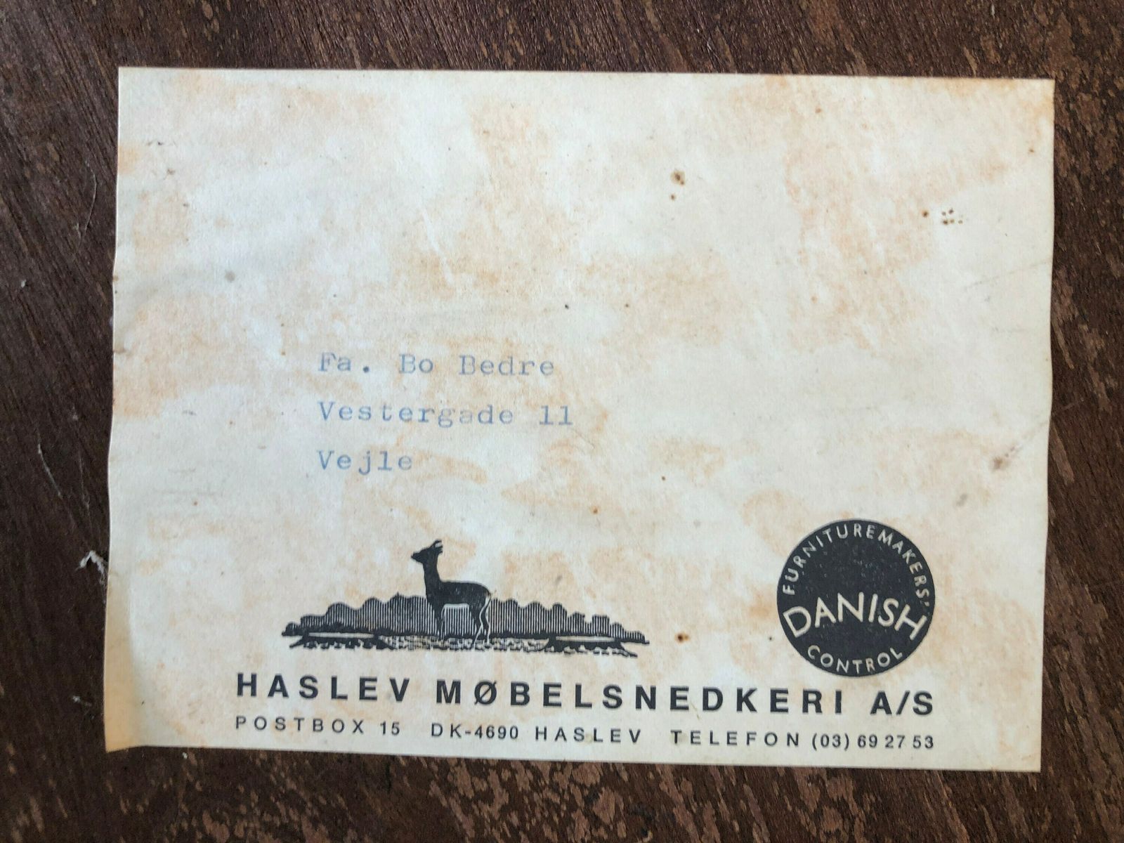 photo for sale Vintage 1960s Severin Hansen Rosewood Coffee Table Haslev Mobelfabrik. Wenger Vodder. Mid Century Retro