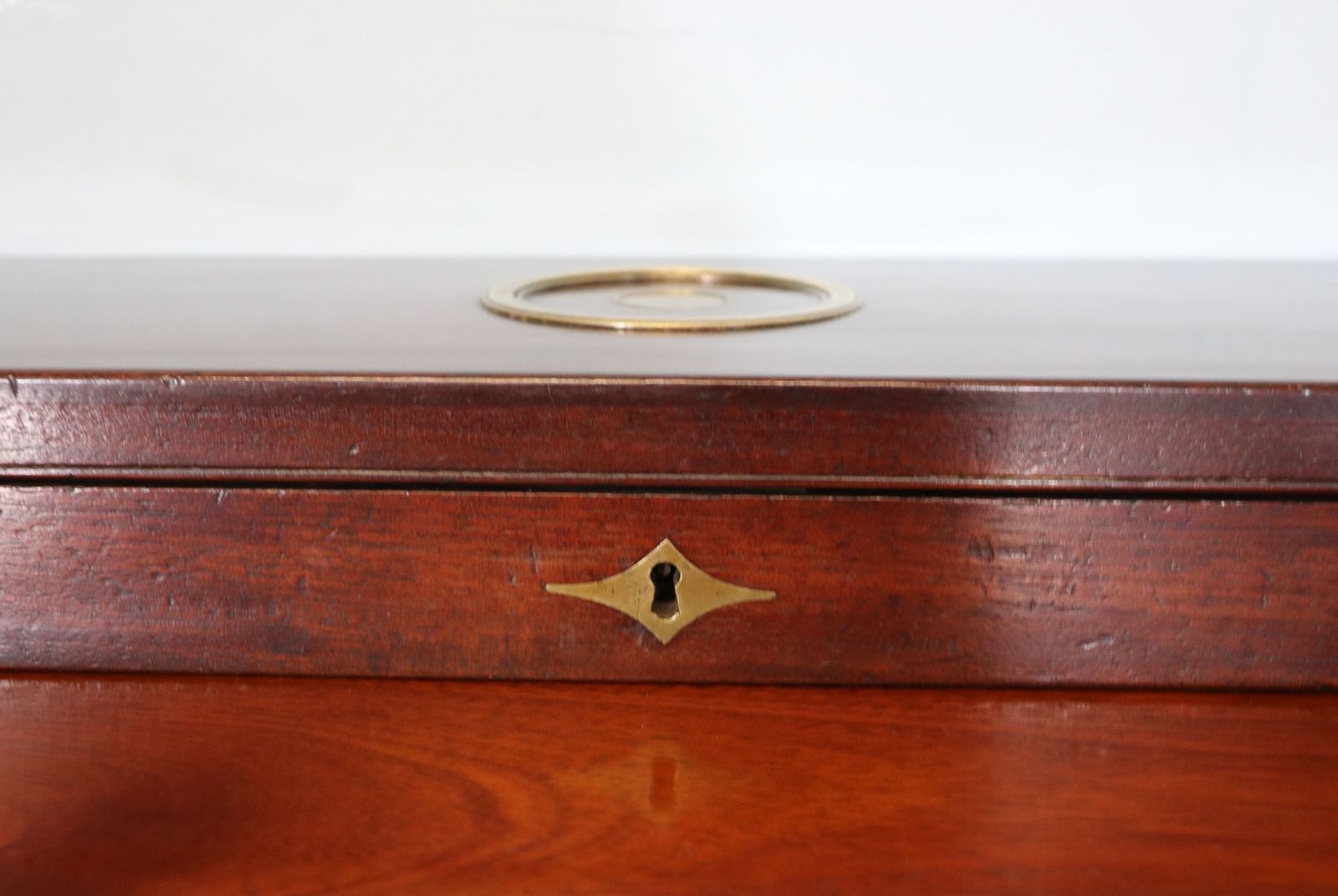 245.0 Lovely Mahogany Gun Case Bears The Label Williams & Powell Of Liverpool. photo