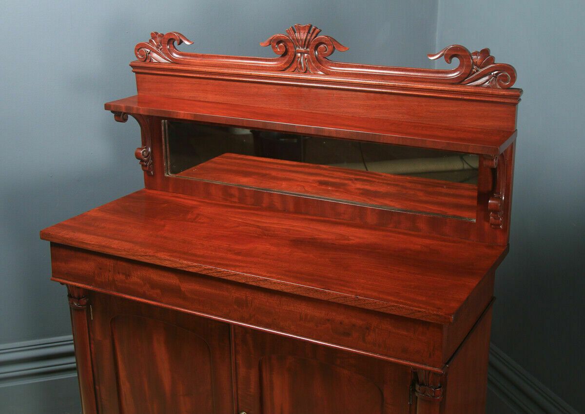 Antique English William IV Two Door Sideboard Circa 1835 photo for sale