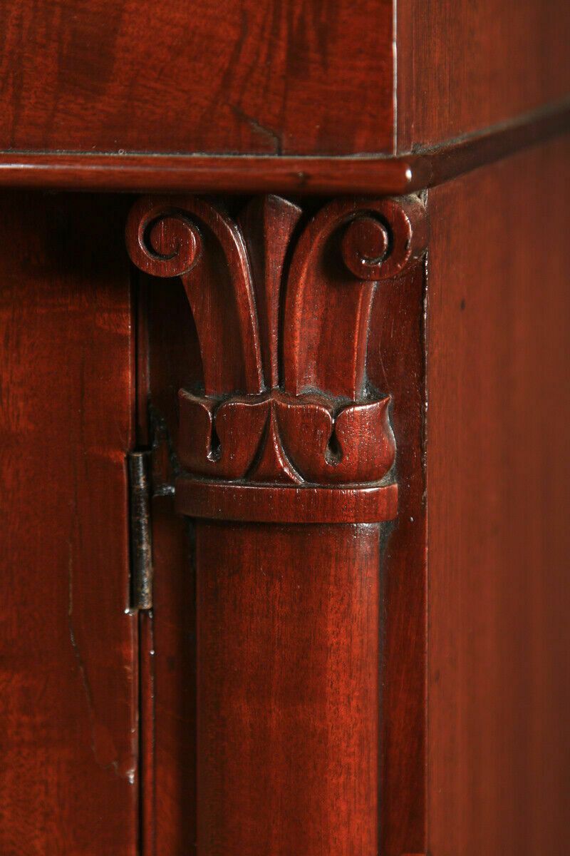 Antique English William IV Two Door Sideboard Circa 1835 photo vinterior
