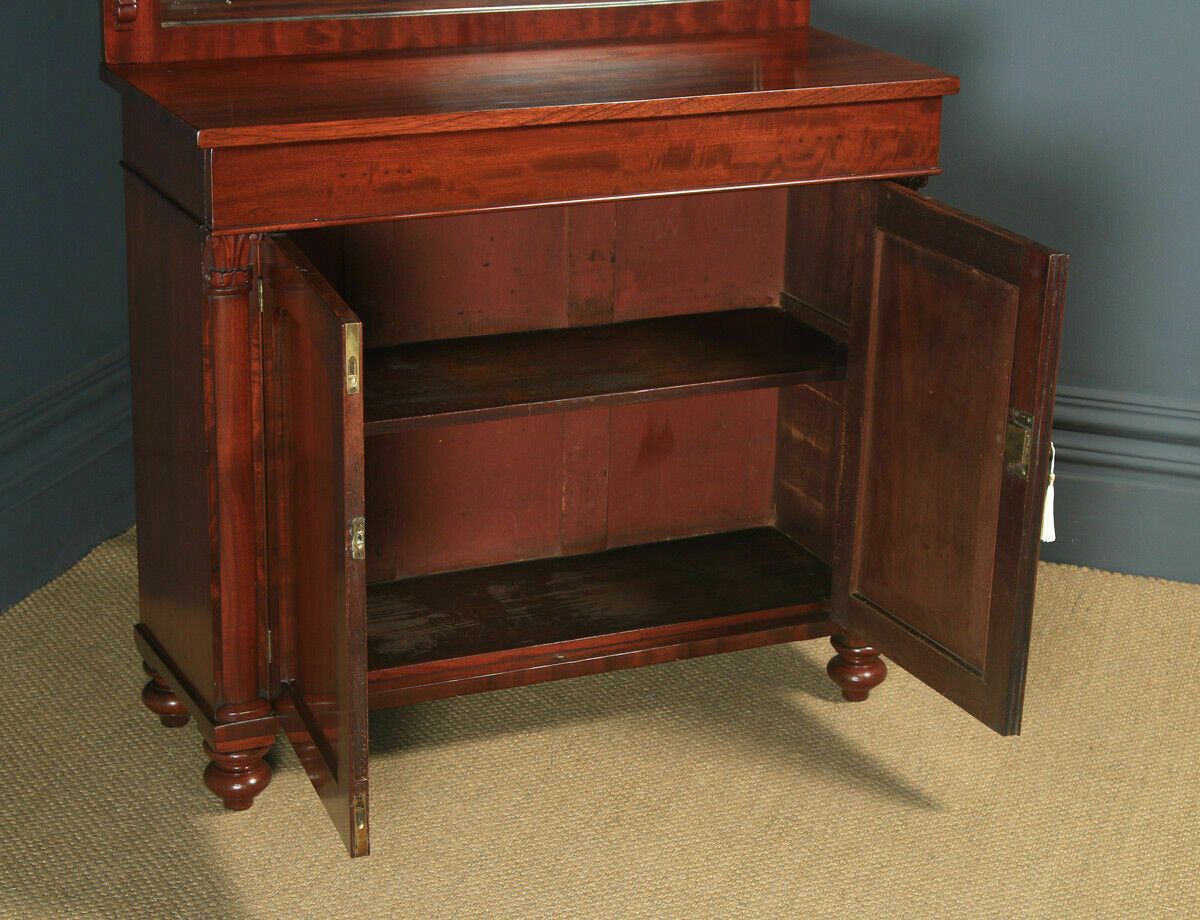 photo for sale Antique English William IV Two Door Sideboard Circa 1835