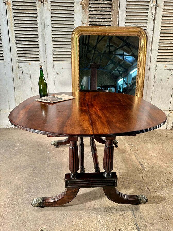 Antique Georgian Cuban Mahogany Centre/Breakfast Table photo furniture