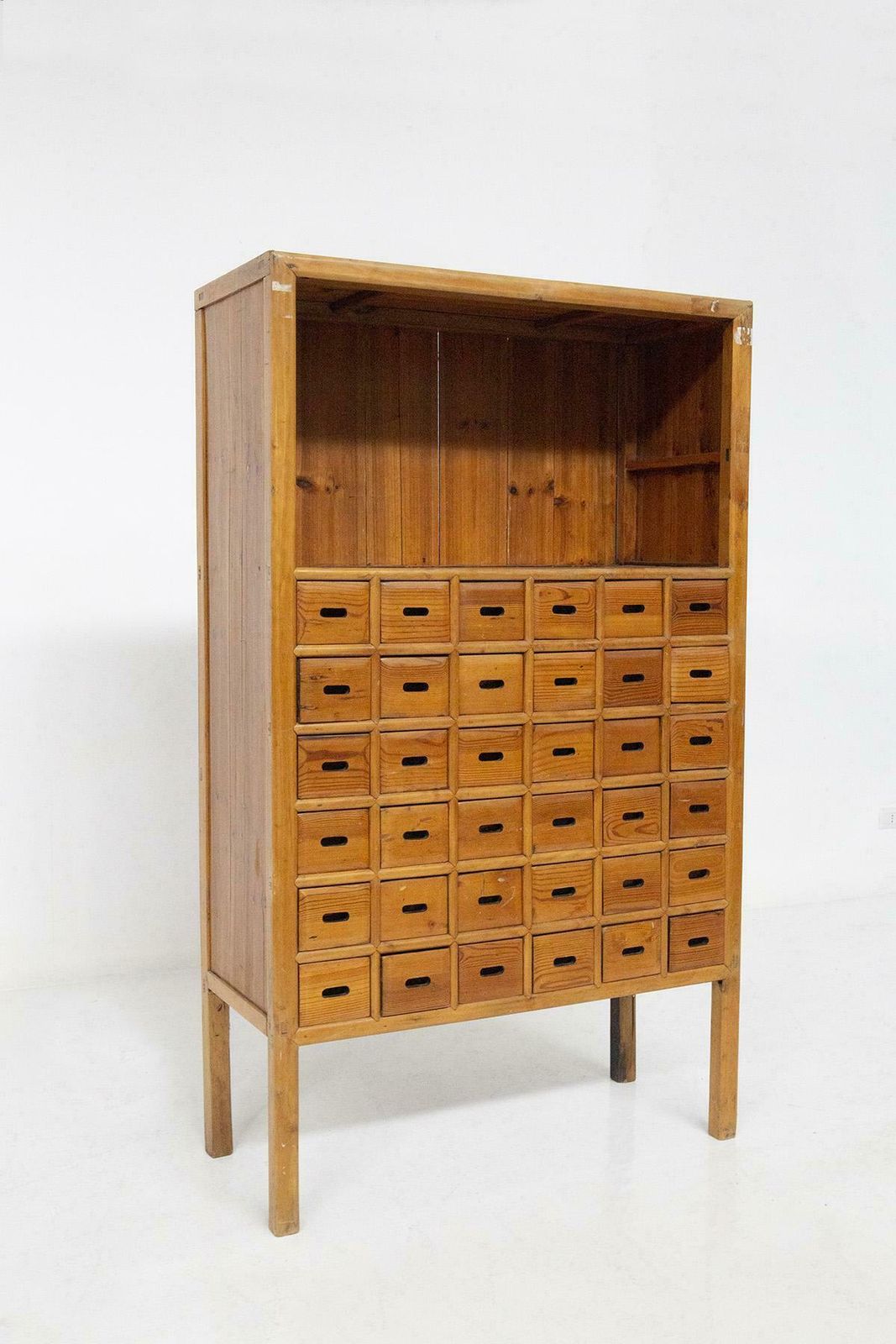 Italian Wooden Storage Cabinet With Drawers photo furniture