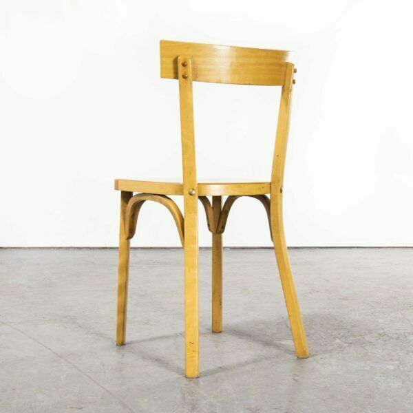 1950’s French Baumann Blonde Slim Back Bentwood Dining Chairs – Various Quantities Available photo furniture