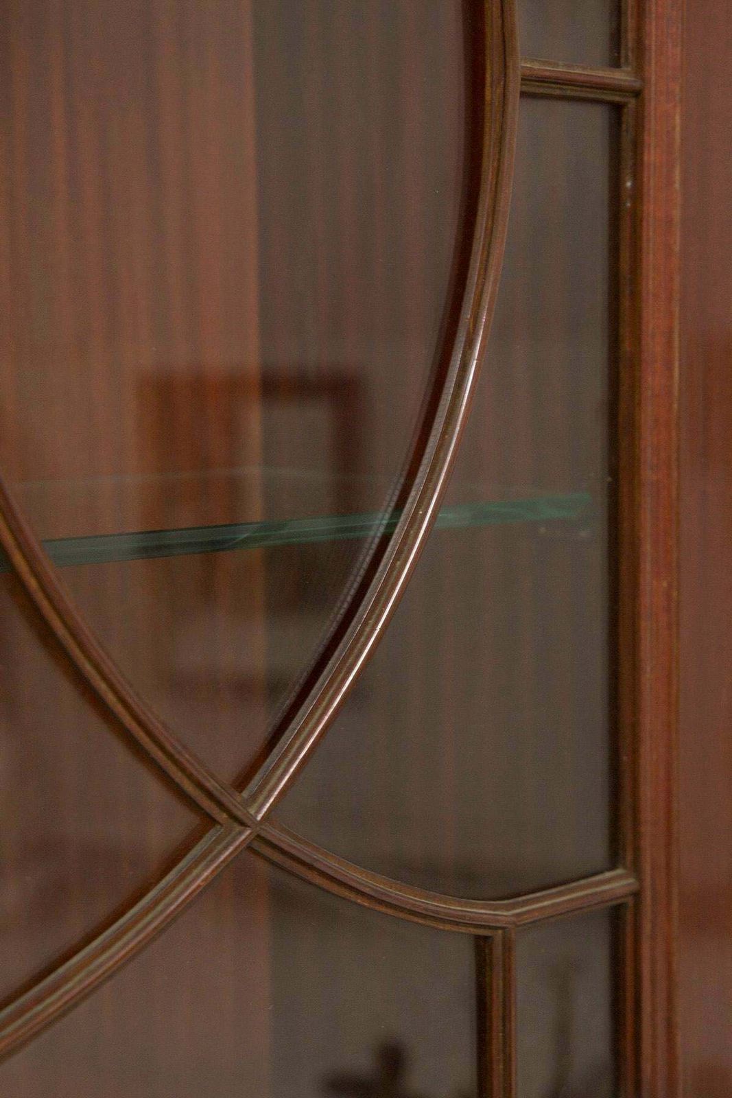 Paolo Buffa Trumeau In Wood And Glass For Serafino Arrighi photo vintage
