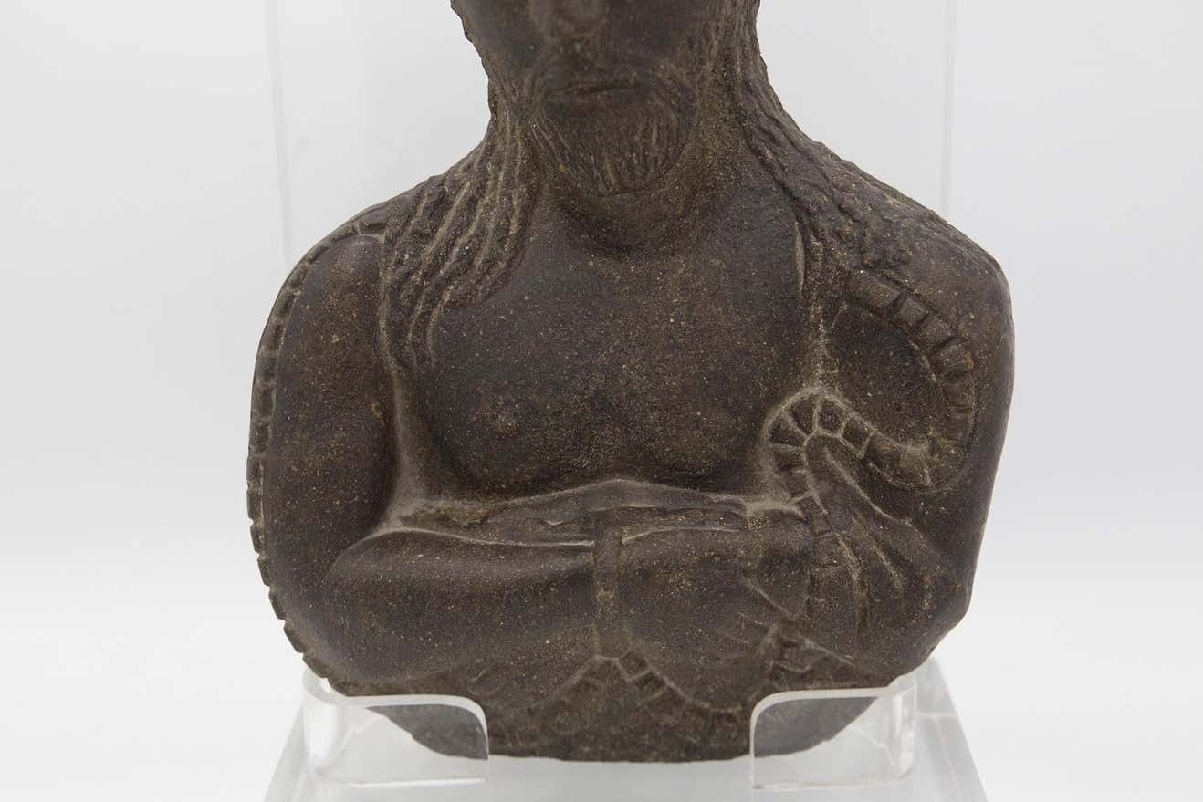 Antique "Ecce Homo" In Carved Stone photo for sale