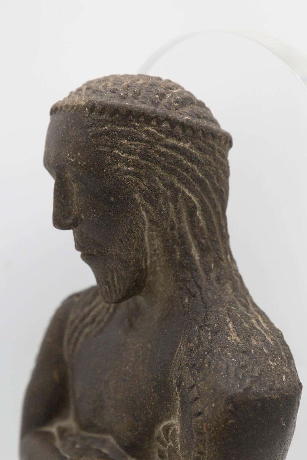 photo for sale Antique "Ecce Homo" In Carved Stone