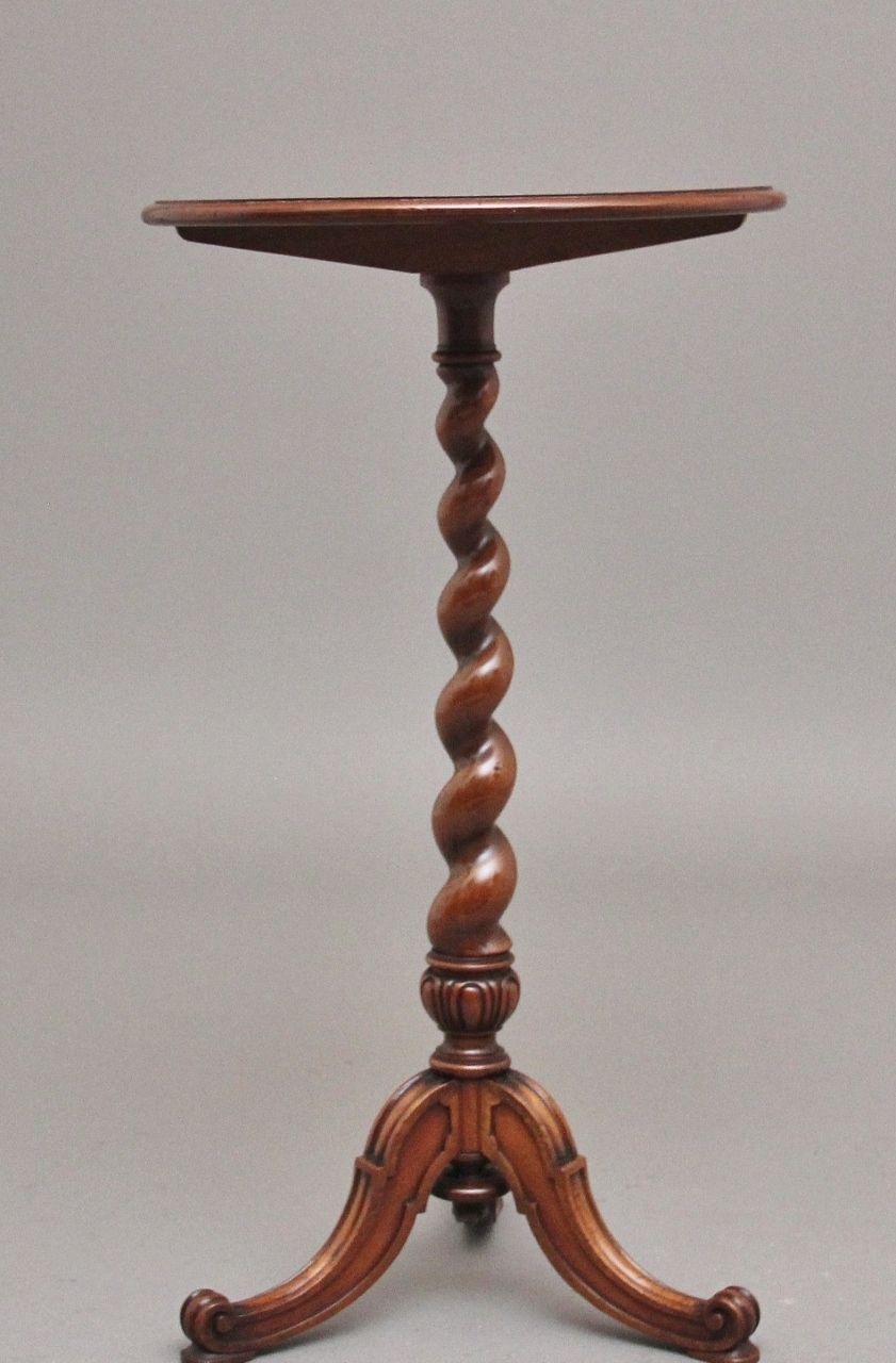 19th Century Walnut Wine / Occasional Table Stamped Holland & Son photo 1480.0