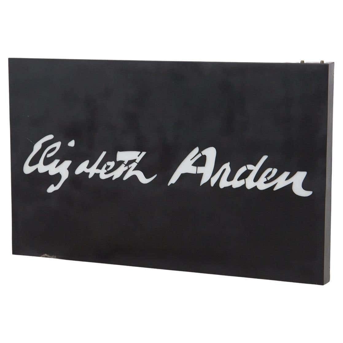 Elizabeth Arden Vintage Wooden Signs