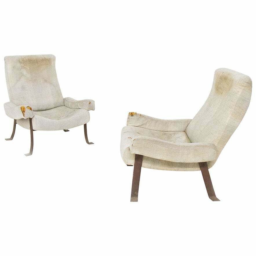 Piero Ranzani Italian Armchairs Mod Anna 1966