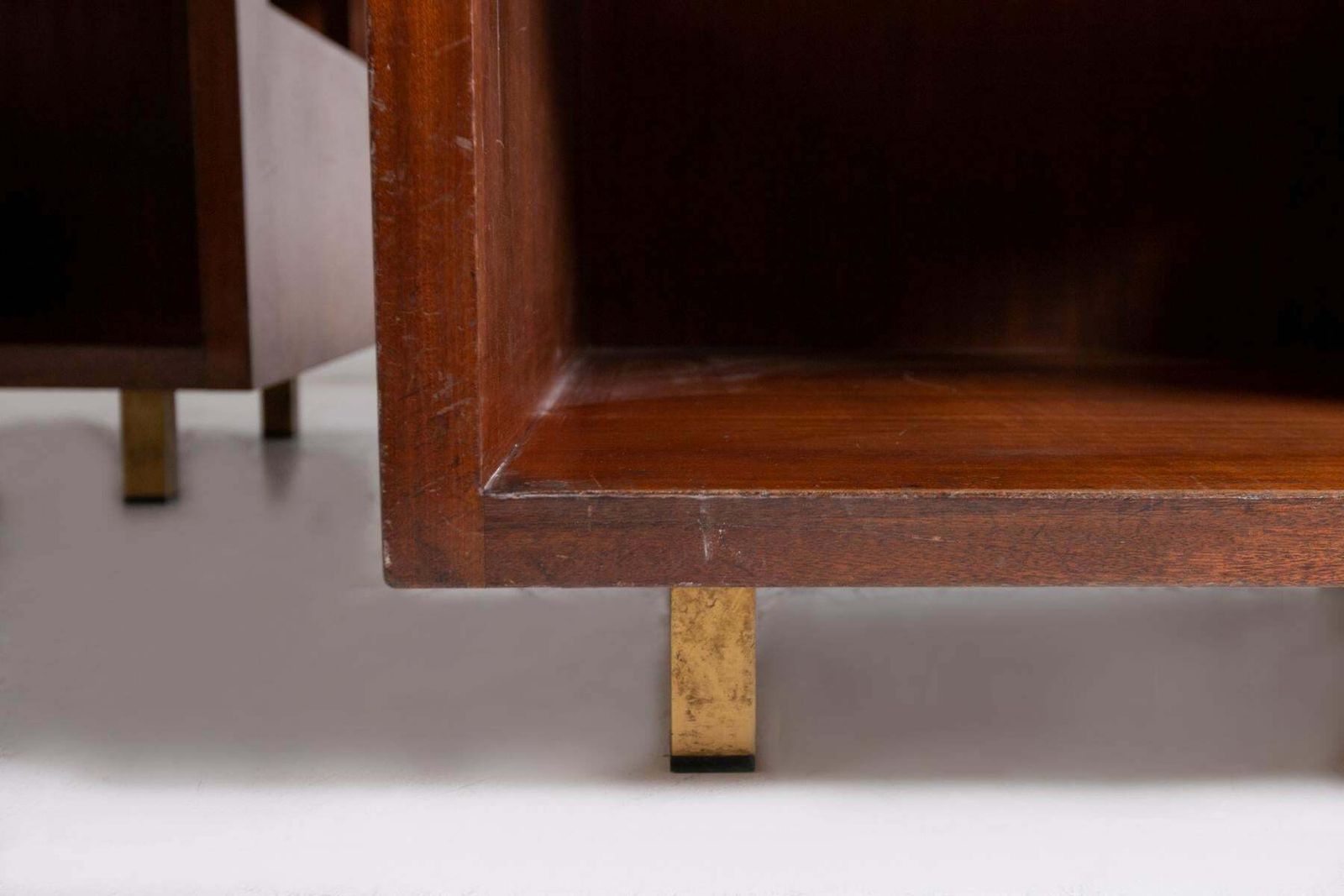 13026.0 Pair Of Modular Consoles By Vito Sangirardi For Pallante Store, Bari Italy 1950s photo