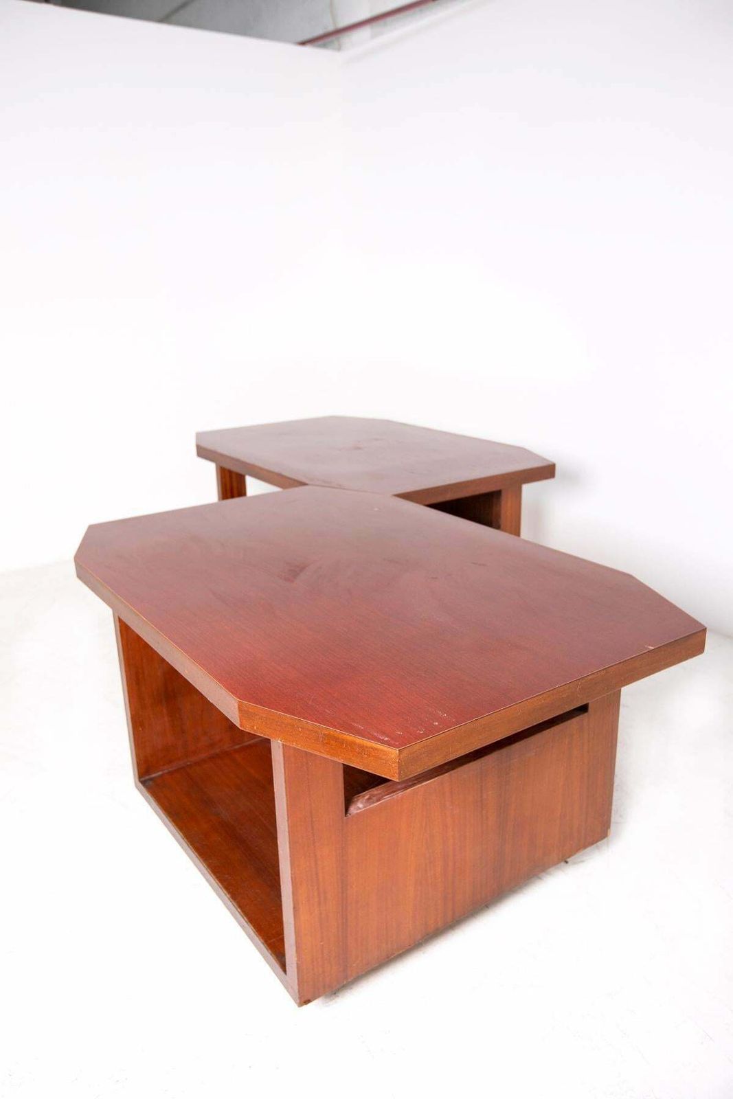 photo buy Pair Of Modular Consoles By Vito Sangirardi For Pallante Store, Bari Italy 1950s