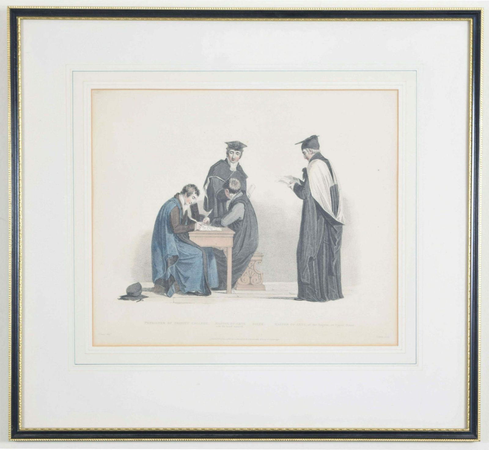 John Samuel Agar (1773 – 1858) After John Uwins (1782 – 1857) Pensioner Of Trinity College Masters Of Arts And Sizer (1815) photo Art