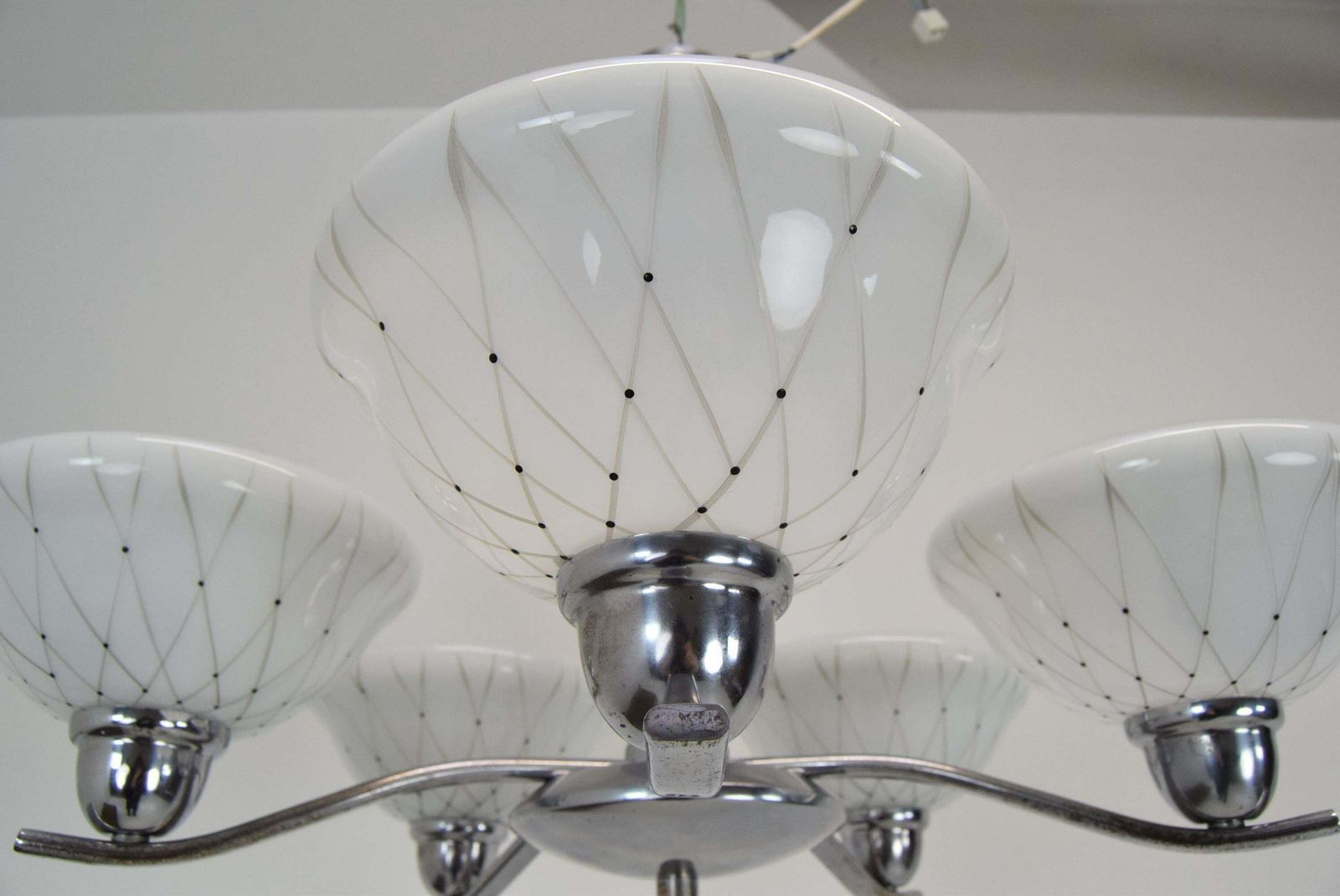 photo furniture Mid Century Chandelier By Company Drukov 1960''S