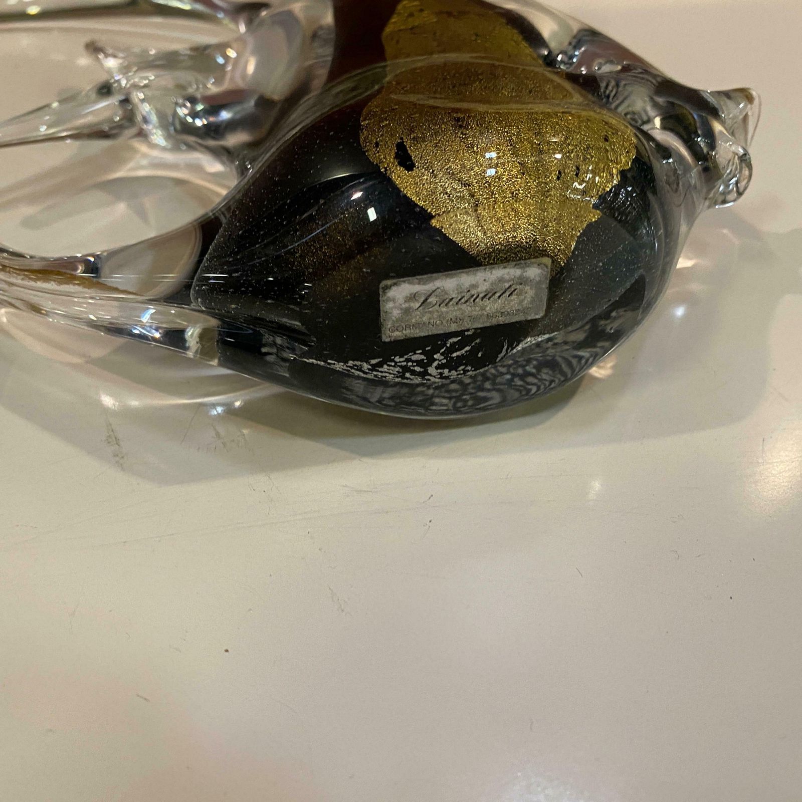 1980s Modernist Murano Glass Sculpture Of Tropical Fish By Seguso photo buy