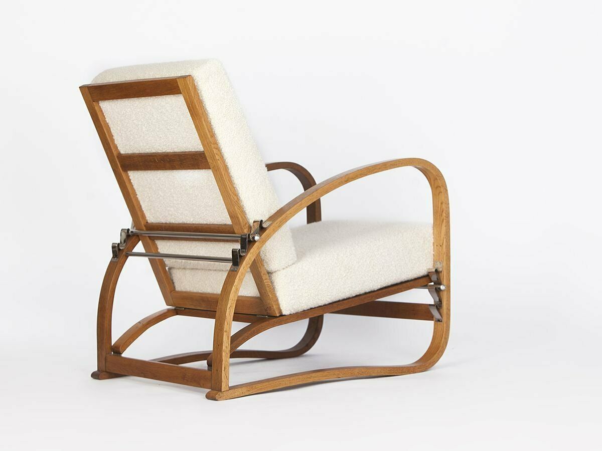 photo furniture Art Deco Model H 70 Armchair By Jindřich Halabala For Up Plants, 1930s
