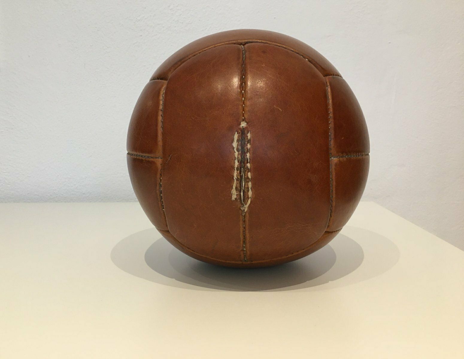 Vintage  Leather Medicine Ball photo for sale