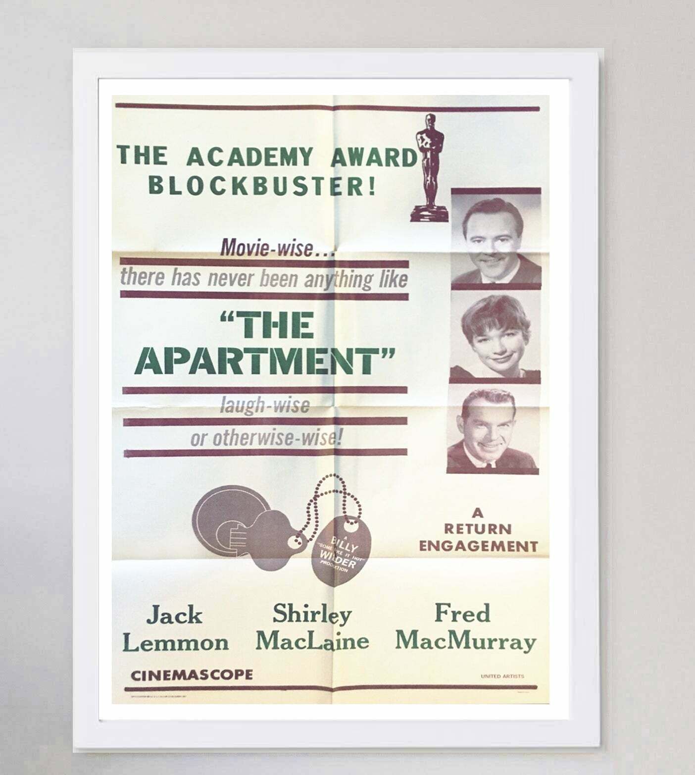 The Apartment Original Vintage Poster photo for sale