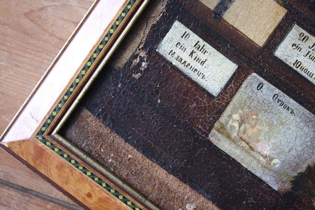 Art European School 19th Century The Arch Or Steps Of Life & Death ‘Stages Of Life’ photo