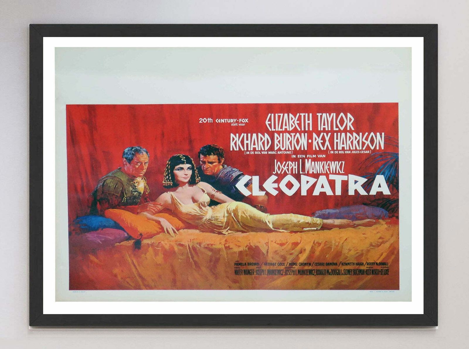 Cleopatra (Belgian) Original Vintage Poster photo furniture