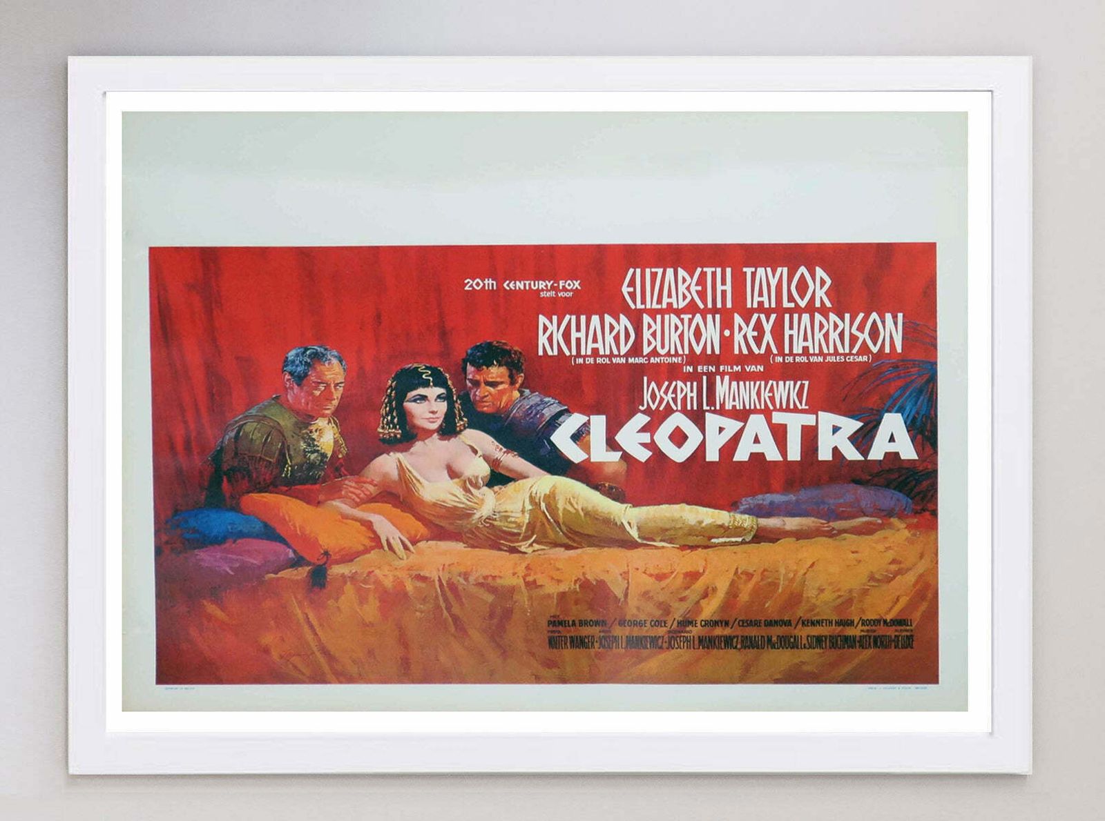 Cleopatra (Belgian) Original Vintage Poster photo for sale