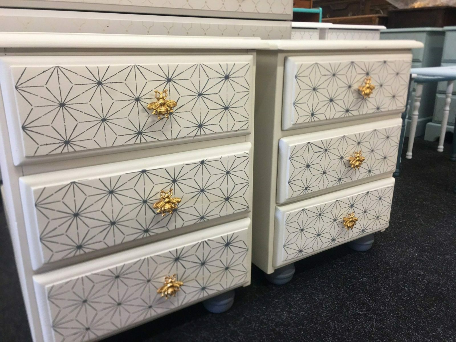 Bespoke Pair Of Bedside Tables photo furniture