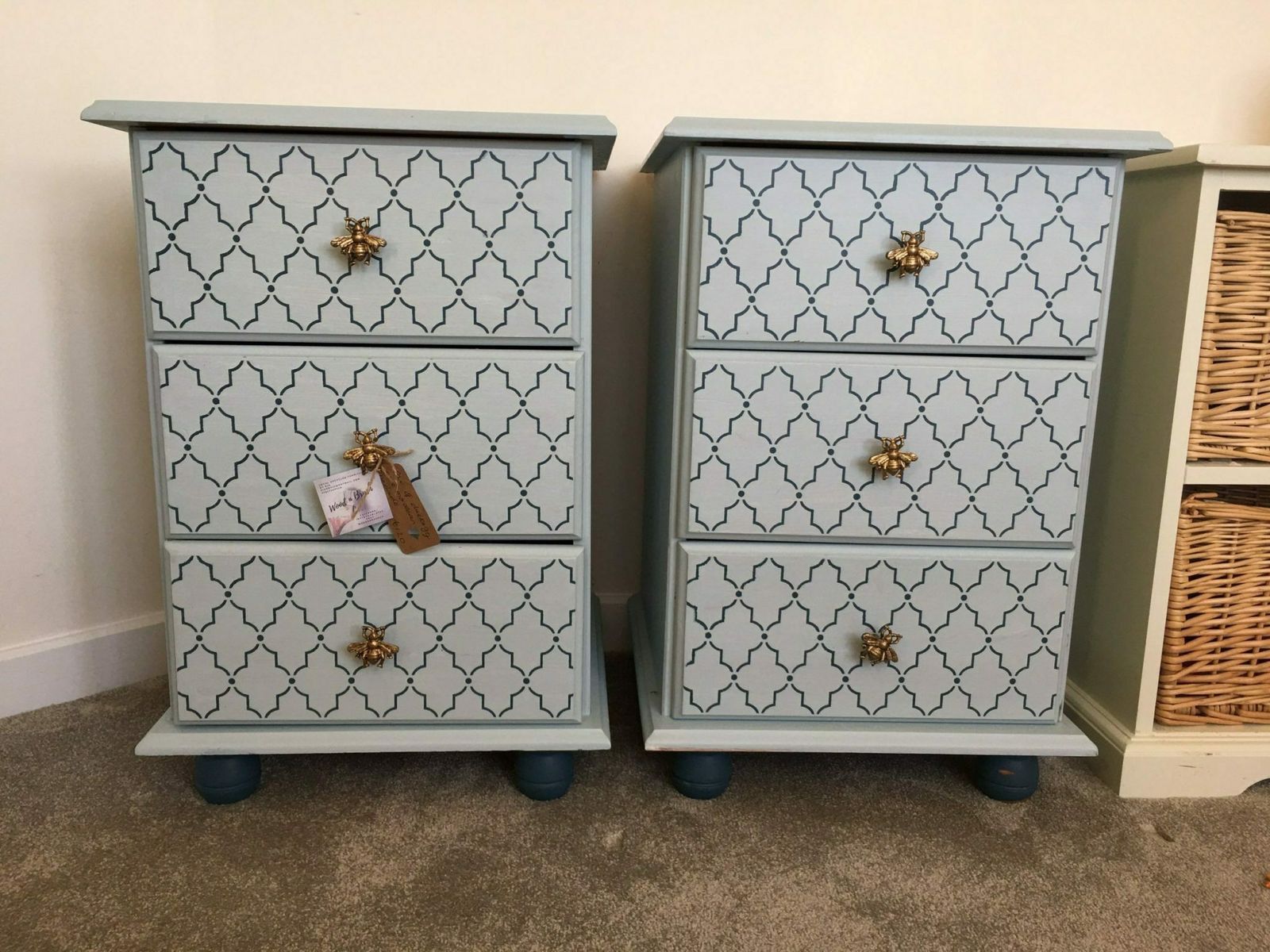 Bespoke Pair Of Bedside Tables photo 300.0