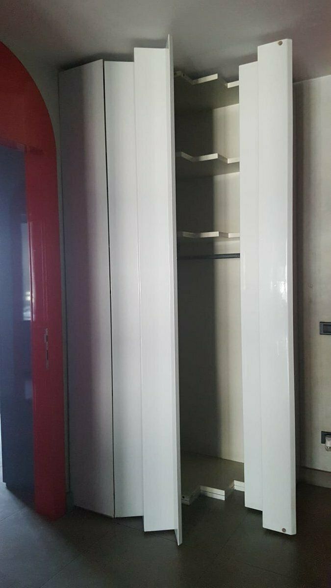 White Lacquered Cabinet By Ambrogio And Alberto Salvati, 1980s photo furniture