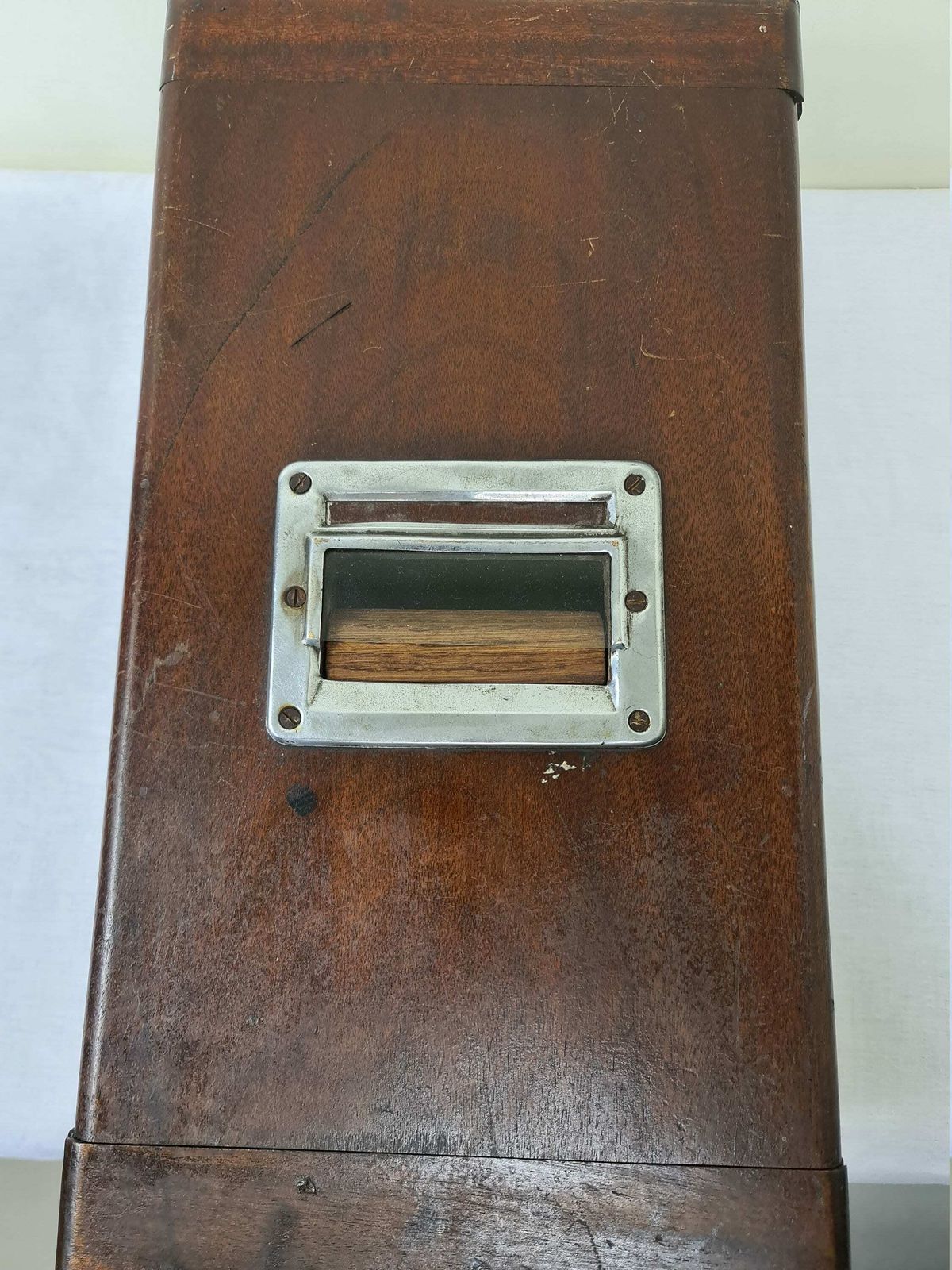 photo for sale Large Vintage Wooden Cash Till With Working Bell From The 1920s