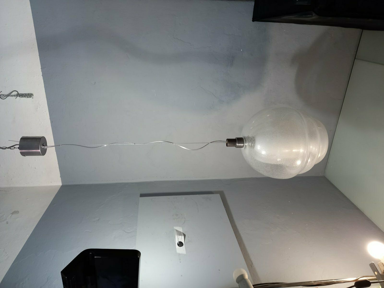 Pullegous Glass Ceiling Lamp By Carlo Nason For Mazzega Murano, 1980s photo buy