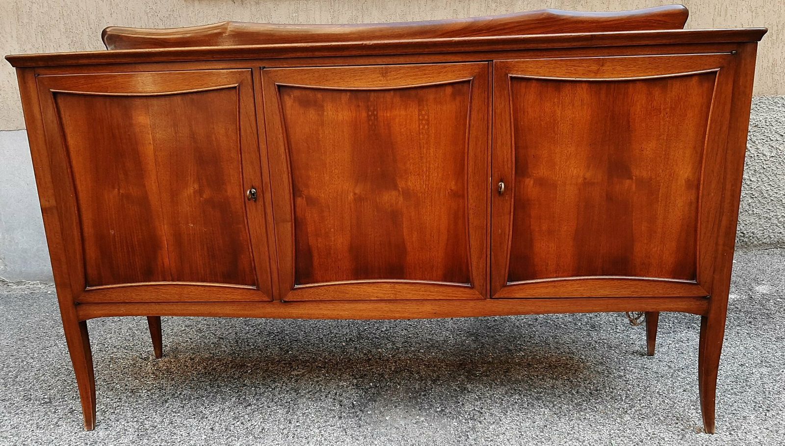 Three Door Dresser In Mahogany By Franco Buzzi, 1940s photo furniture