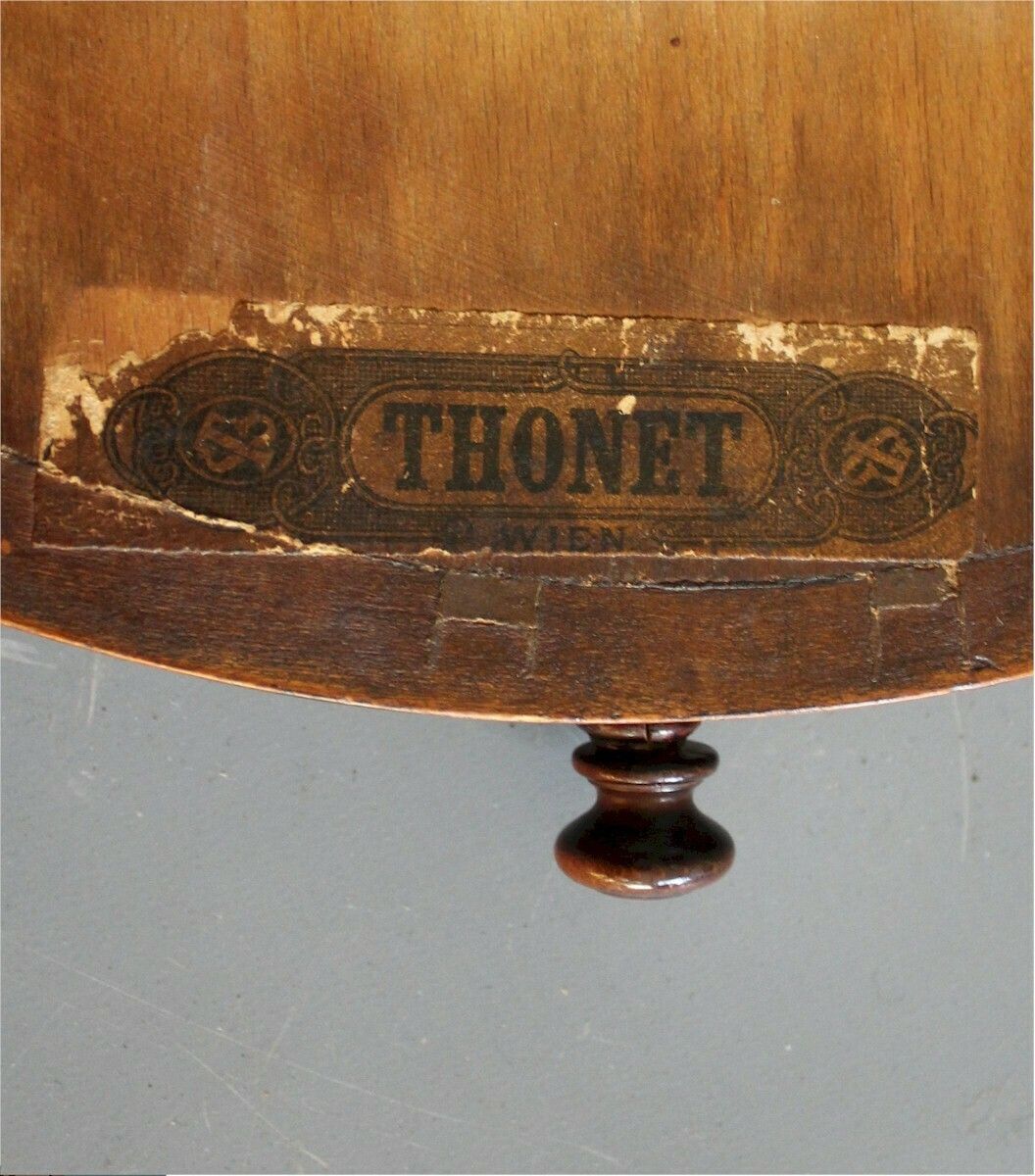 Thonet Bentwood Vanity Toilet Mirror No 2 photo for sale