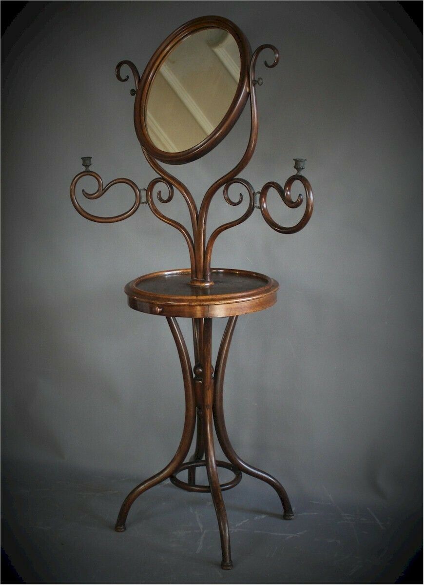 Thonet Bentwood Vanity Toilet Mirror No 2 photo vinterior